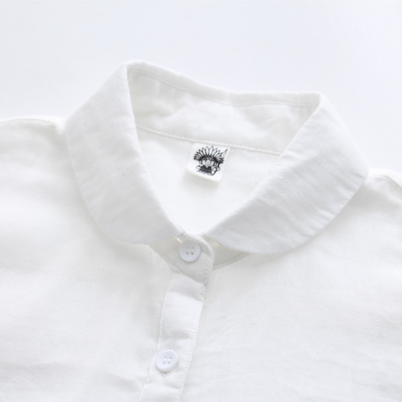 Jauni, preppy stiliaus moteriški marškiniai, odai malonūs Minkšti ilgomis rankovėmis apykakle su viena krūtine medvilniniai viršutiniai moteriški palaidinė