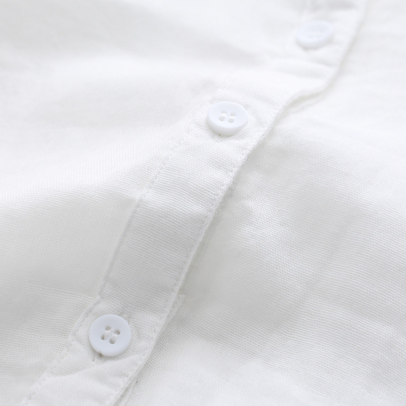 Jauni, preppy stiliaus moteriški marškiniai, odai malonūs Minkšti ilgomis rankovėmis apykakle su viena krūtine medvilniniai viršutiniai moteriški palaidinė