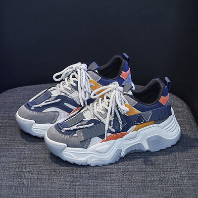 Adidași cu platformă Pantofi de alergare pentru femei Pantofi de sport pentru femei Pantofi de sport cu bretele încrucișate Pantofi de sport pentru femei Pantofi de antrenament pentru femei