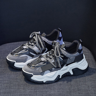 Adidași cu platformă Pantofi de alergare pentru femei Pantofi de sport pentru femei Pantofi de sport cu bretele încrucișate Pantofi de sport pentru femei Pantofi de antrenament pentru femei