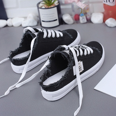 Pantofi de pânză pentru femei 2023, pantofi albi, respirabili, tenis pentru femei, antiderapante, ocazional, pantofi plate pentru femei, pantofi de vară, pantofi Muje