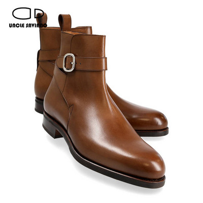 Unchiul Saviano Cizme de iarnă pentru bărbați Pantofi Adaugă Cizme de lucru din catifea Designer de modă Pantofi clasici simpli pentru bărbați nti-alunecare