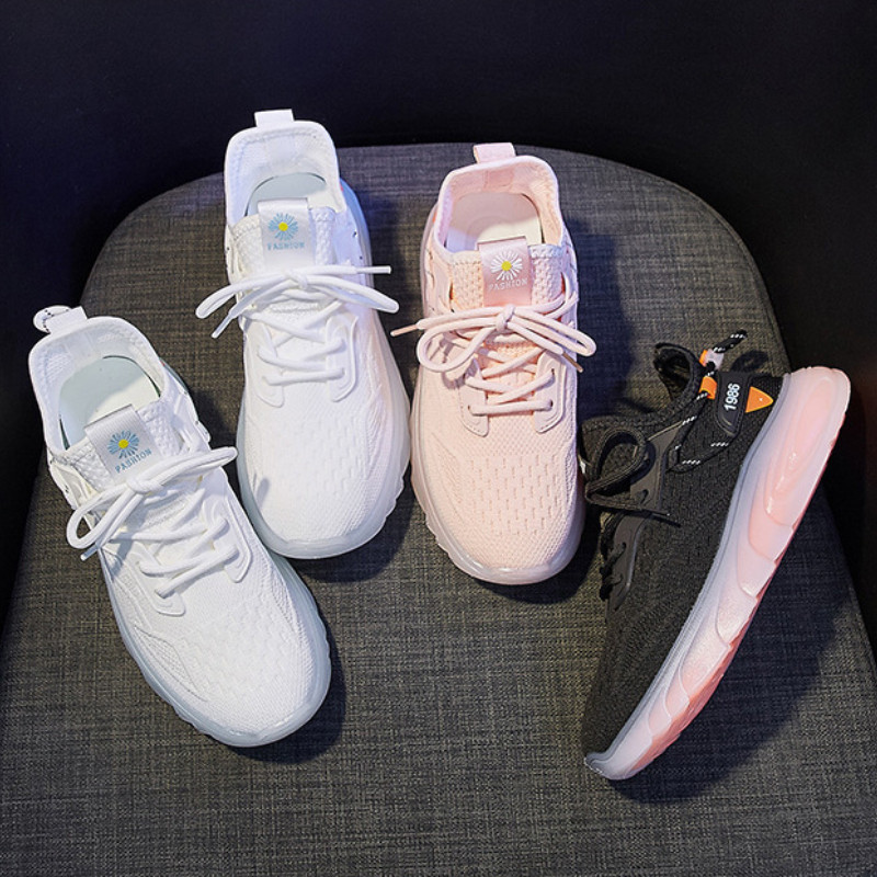Παπούτσια για Γυναικεία Αθλητικά Παπούτσια Μόδα Καλοκαιρινά Αθλητικά Παπούτσια για τρέξιμο Breathable Mesh Tennis Γυναικεία προπονήτρια Σχεδιαστής Casual Sneaker Lady