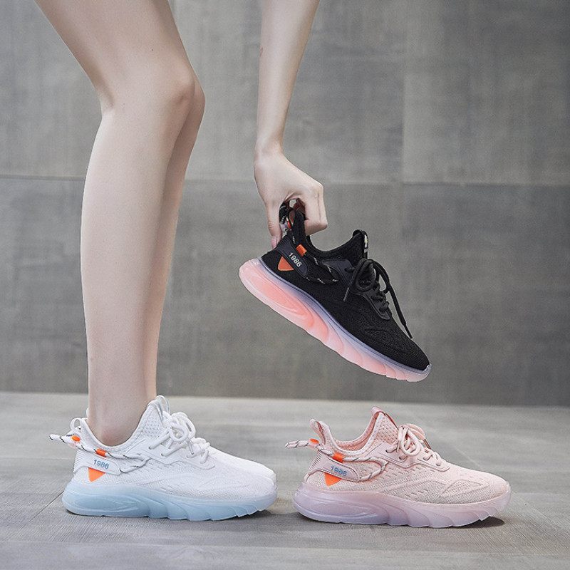 Παπούτσια για Γυναικεία Αθλητικά Παπούτσια Μόδα Καλοκαιρινά Αθλητικά Παπούτσια για τρέξιμο Breathable Mesh Tennis Γυναικεία προπονήτρια Σχεδιαστής Casual Sneaker Lady