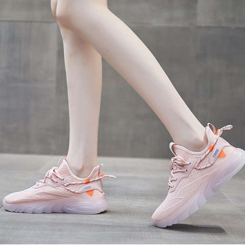 Παπούτσια για Γυναικεία Αθλητικά Παπούτσια Μόδα Καλοκαιρινά Αθλητικά Παπούτσια για τρέξιμο Breathable Mesh Tennis Γυναικεία προπονήτρια Σχεδιαστής Casual Sneaker Lady