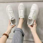Nova moda Proljeće Jesen Ženske tenisice Cipele za slobodno vrijeme Bijele ravne ženske moderne i udobne ravne cipele Vulkanizirane cipele