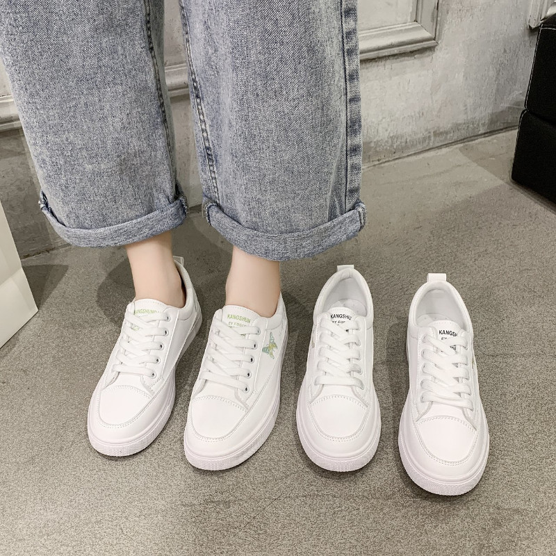 Nova moda Proljeće Jesen Ženske tenisice Cipele za slobodno vrijeme Bijele ravne ženske moderne i udobne ravne cipele Vulkanizirane cipele