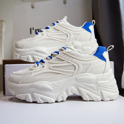 Επαγγελματικά αθλητικά παπούτσια Γυναικεία πλατφόρμα Casual Παπούτσια Γυναικεία Μόδα Καλάθι Γυναικεία Λευκά Αθλητικά Μπότα Casual Chunky Sapato Zapatillas