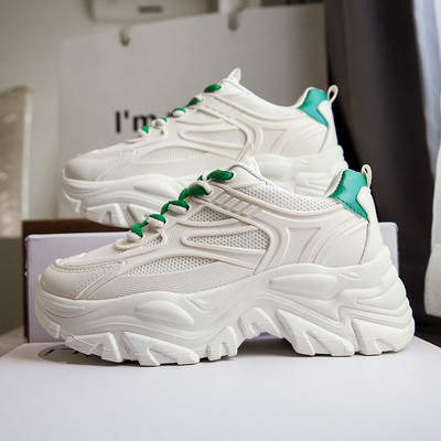 Επαγγελματικά αθλητικά παπούτσια Γυναικεία πλατφόρμα Casual Παπούτσια Γυναικεία Μόδα Καλάθι Γυναικεία Λευκά Αθλητικά Μπότα Casual Chunky Sapato Zapatillas