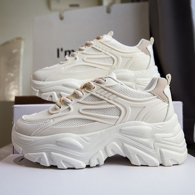 Επαγγελματικά αθλητικά παπούτσια Γυναικεία πλατφόρμα Casual Παπούτσια Γυναικεία Μόδα Καλάθι Γυναικεία Λευκά Αθλητικά Μπότα Casual Chunky Sapato Zapatillas