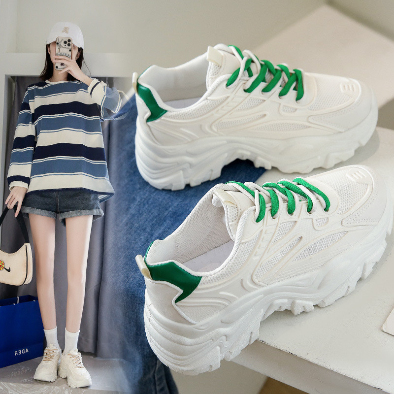 Επαγγελματικά αθλητικά παπούτσια Γυναικεία πλατφόρμα Casual Παπούτσια Γυναικεία Μόδα Καλάθι Γυναικεία Λευκά Αθλητικά Μπότα Casual Chunky Sapato Zapatillas