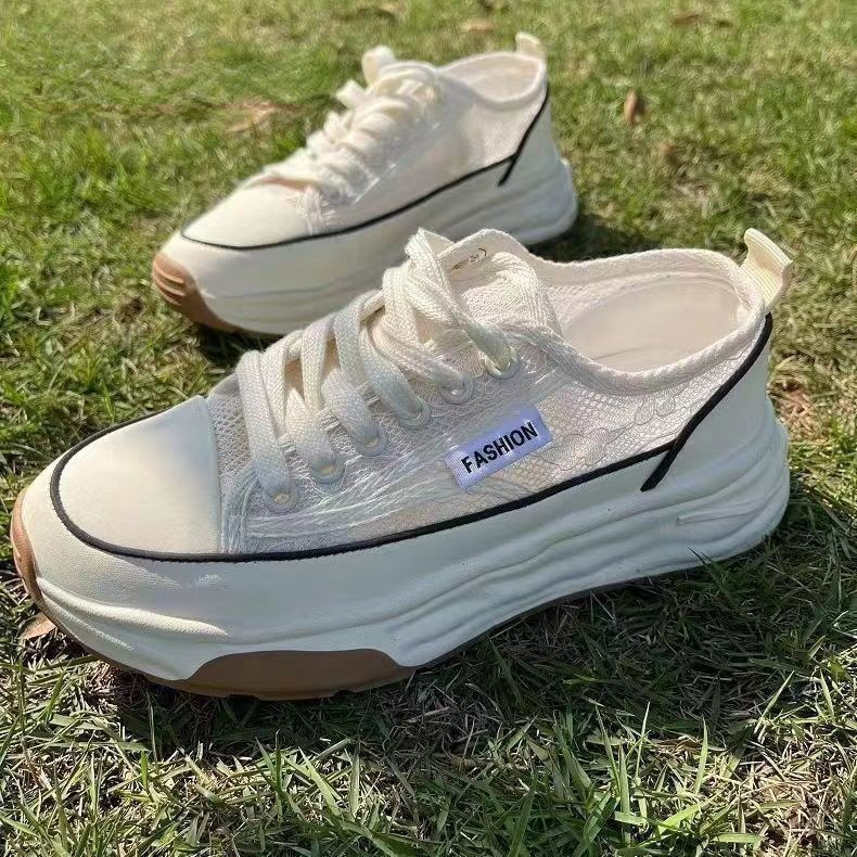 2023 Chunky Dad Shoes Ženske tenisice s platformom s debelim dnom Ženske platnene cipele za slobodno vrijeme Zapatos De Mujer Cipele s potpeticama Za party visoke pete