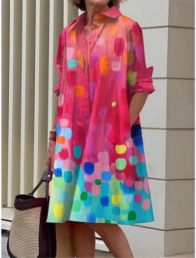 S-5Xl Ljetna košulja haljina Bijelo plave večernje vintage haljine za zabave Ekstra duge ženske široke haljine Samo haljine s uzorkom seladona