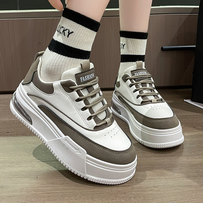 Pantofi cu talpă groasă pentru creșterea înălțimii pantofi sport pentru femei pantofi sport cu platformă pentru femei pantofi harajuku pentru alergare lolita