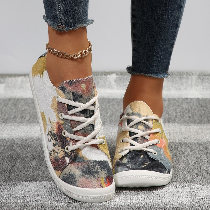 2023. g. sieviešu ķirbju plakani apavi Vintage mežģīņu sporta apavi pastaigām brīvā laika pavadīšanai un ērti sportam, viegli Helovīna apavi