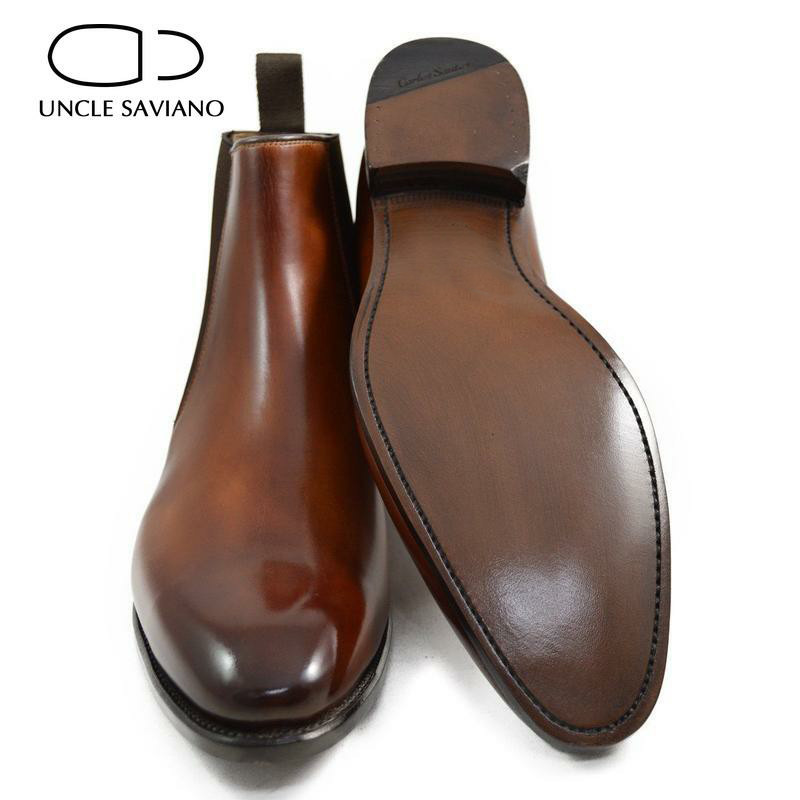 Uncle Saviano Chelsea Zimske smeđe muške čizme Cipele Radne čizme Modne dizajnerske cipele Muške Dodaj baršunaste natikače od kravljeg antilopa