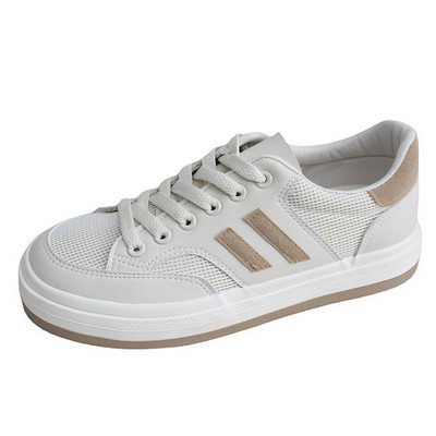 Pantofi de sport pentru femei, la modă nouă, ocazional, cu plasă de aer, pantofi sport, primăvară, toamnă, platformă în aer liber, alergare, din cauciuc, pantofi de antrenament vulcanizați.