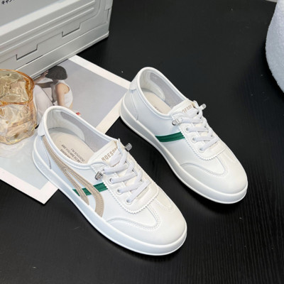 Malé biele topánky Dámske letné nové sieťované ležérne topánky Duté priedušné sieťované topánky s plochou podrážkou Tenké všestranné dámske topánky