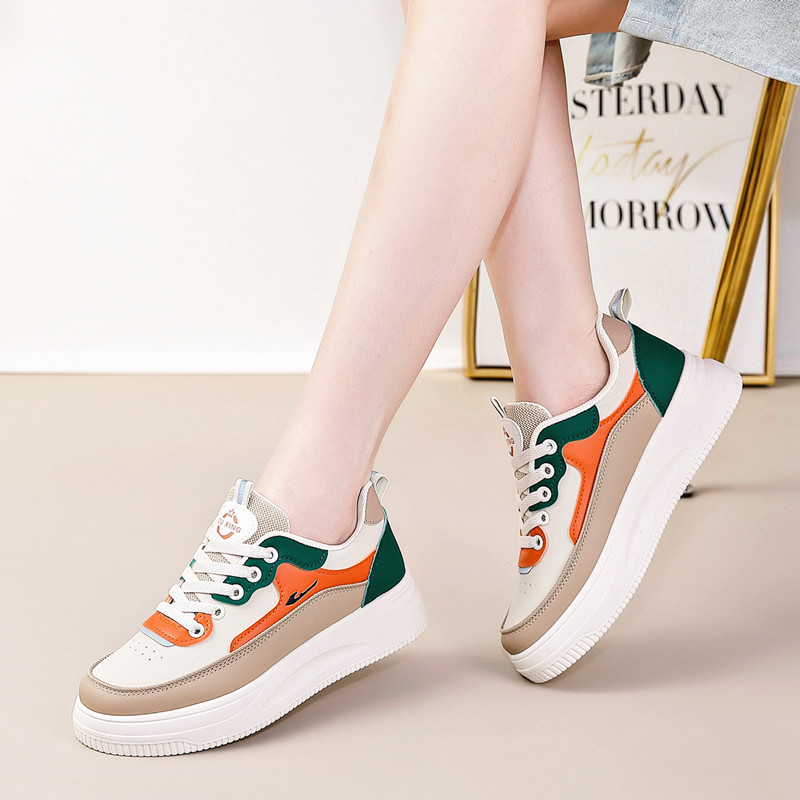 Γυναικεία πάνινα παπούτσια Μόδα Αθλητικά Παπούτσια Αντιολισθητικά Παπούτσια Πλατφόρμας που αναπνέουν Casual Sneaker Tenis Feminino Χοντρή σόλα Zapatos Mujer