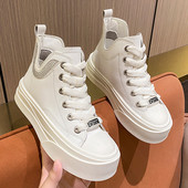 Pantofi casual de damă cu platformă înaltă, skateboard, de înaltă calitate, sport în aer liber, alergare, tenis, pantofi pentru femei 35-40