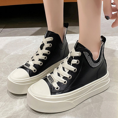 Pantofi casual de damă cu platformă înaltă, skateboard, de înaltă calitate, sport în aer liber, alergare, tenis, pantofi pentru femei 35-40