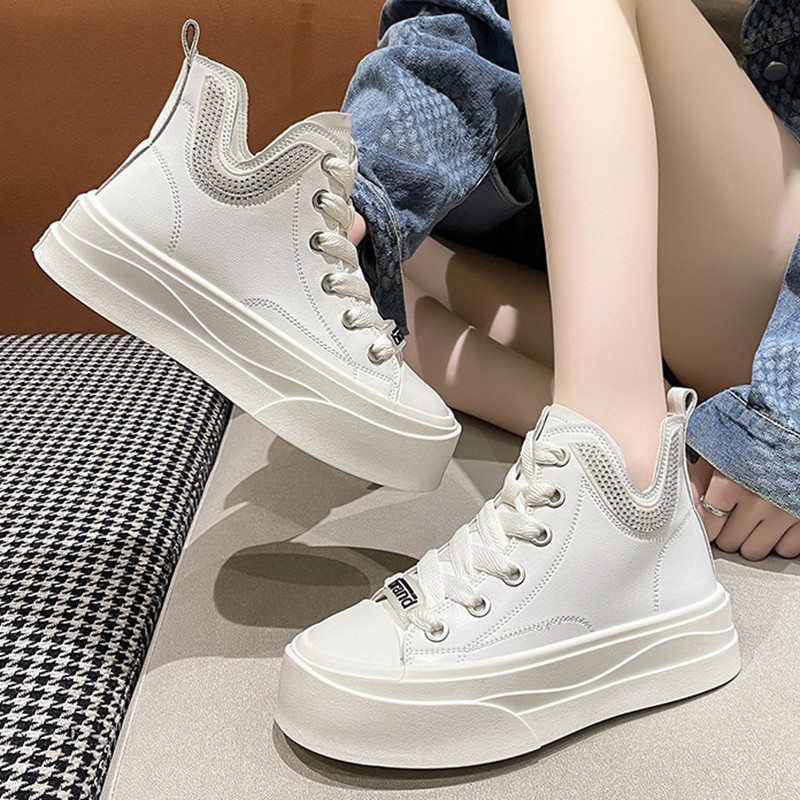 Pantofi casual de damă cu platformă înaltă, skateboard, de înaltă calitate, sport în aer liber, alergare, tenis, pantofi pentru femei 35-40