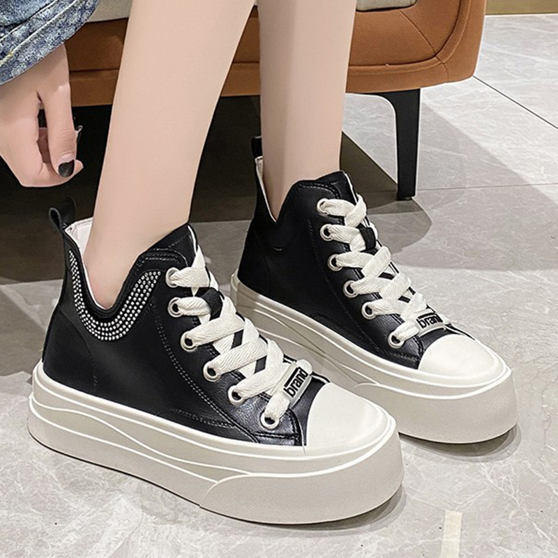 Pantofi casual de damă cu platformă înaltă, skateboard, de înaltă calitate, sport în aer liber, alergare, tenis, pantofi pentru femei 35-40