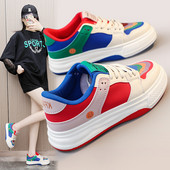 Νέα γυναικεία βουλκανιζέ παπούτσια Γυναικεία αθλητικά παπούτσια υψηλής ποιότητας με κορδόνια casual παπούτσια για τρέξιμο Loafers Walking Flats Feminino Zapatos