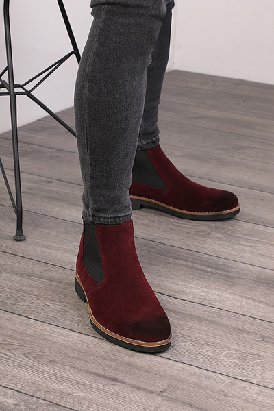 Μπότες Chelsea Unisex Ορθοπεδικοί πάτοι Θερμές μαλακές χειμερινές μικροΐνες και σουέτ εξωτερικά, κρύα ανθεκτική επένδυση fleece εσωτερικά