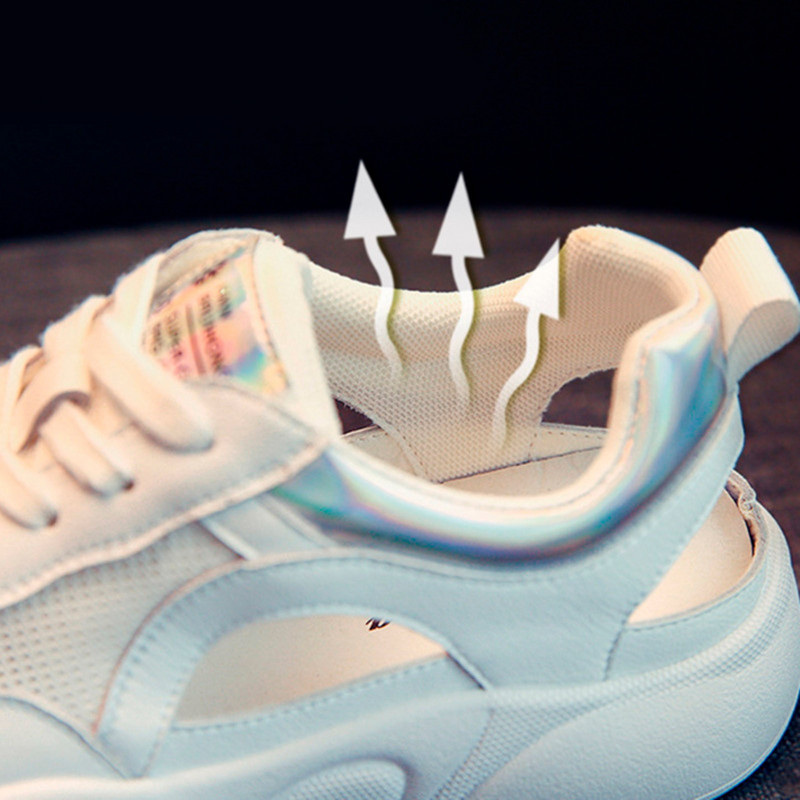 Γυναικεία δικτυωτά σανδάλια Μόδα παπούτσια για τρέξιμο Μαλακή σόλα Παπούτσια αθλητικά παπούτσια αντιολισθητικά με κορδόνια παπούτσια για τρέξιμο