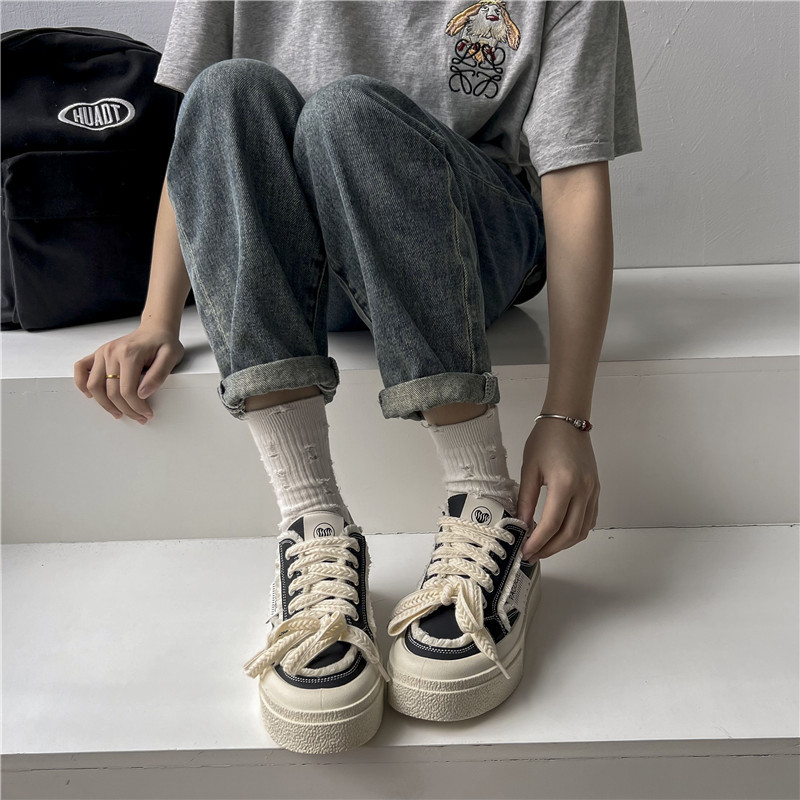 Dámske topánky na snowboarding 2023, jeseň a zima, nové malé biele topánky, univerzálne priedušné športové topánky na voľný čas, ženské topánky.