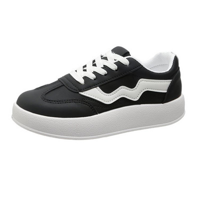 2023, pantofi plat cu șireturi, pentru femei, de înaltă calitate, cu cap rotund, de vânzare la cald, cu talpă groasă, pantofi colorați de plimbare pentru femei