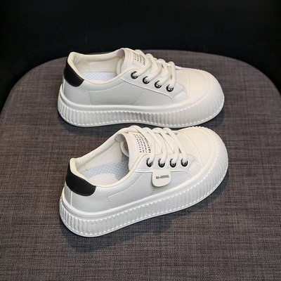 Novo korejsko izdanje jesen 2023. Cipele s velikom glavom Male bijele cipele Ženske niske modne ležerne svestrane cipele Matsuke