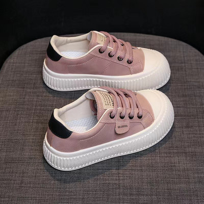 Novo korejsko izdanje jesen 2023. Cipele s velikom glavom Male bijele cipele Ženske niske modne ležerne svestrane cipele Matsuke