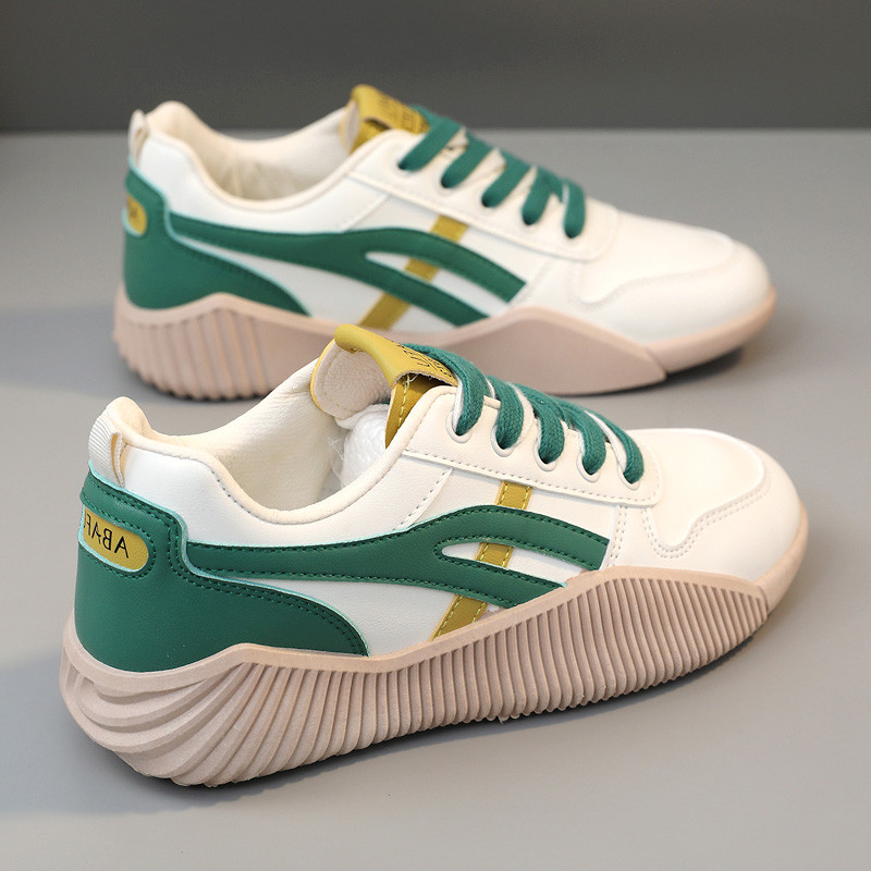 Pantofi de damă Pantofi ocazionali la modă Vânzări fierbinți Pantofi vulcanizați de damă pentru exterior, versatil și confortabil, talpă groasă