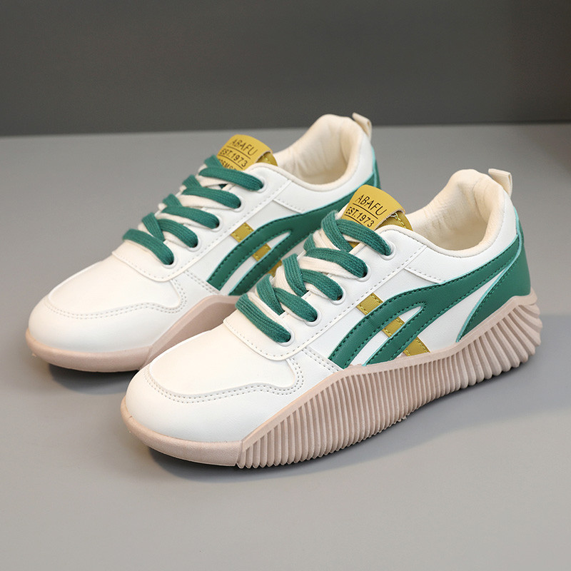 Pantofi de damă Pantofi ocazionali la modă Vânzări fierbinți Pantofi vulcanizați de damă pentru exterior, versatil și confortabil, talpă groasă