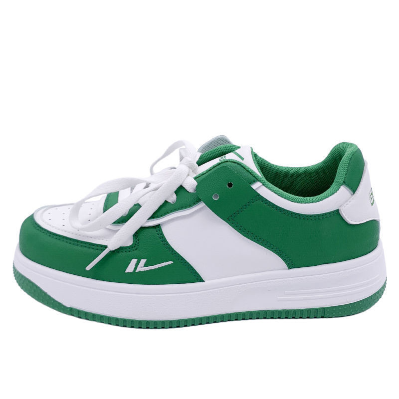 Pantofi cu iarbă verde pentru femei, toamna 2022, pantofi studenți în stil coreean, pantofi pentru femei