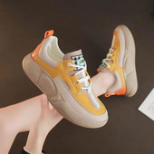 2023. gada sieviešu apavi Moderni retro ikdienas sporta apavi ar apaļu purngalu, ērti platformas apavi sievietēm āra tenisa sporta skriešanas apavi