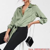 Bluse de marcă pentru femei de mod Topuri cu mânecă lungă cu rever Bluză verde pentru birou Bluze de lucru pentru femei Îmbrăcăminte de modă Bluse Cămăși pentru femei