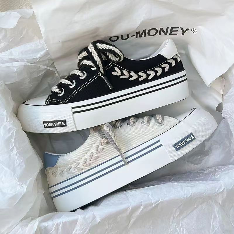 Αθλητικά παπούτσια Γυναικεία παπούτσια Πλατφόρμες Αθλητικά Άνοιξη Kawaii Lolita Casual Tennis Γυναικείο καλάθι Μαύρο Vulcanize Fashion 2022 Running