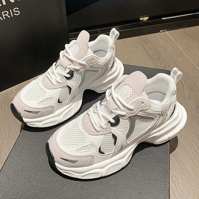 Pantofi de lux pentru femei 2023 Pantofi respirabili din plasă pentru femei Sport Alergare Casual Doamne Fitness Pantofi vulcanizați Coșuri