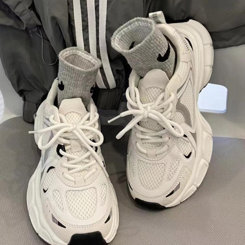 Pantofi de lux pentru femei 2023 Pantofi respirabili din plasă pentru femei Sport Alergare Casual Doamne Fitness Pantofi vulcanizați Coșuri