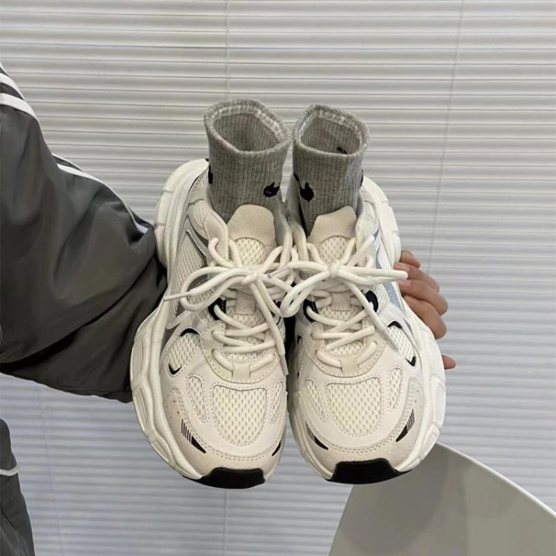 Pantofi de lux pentru femei 2023 Pantofi respirabili din plasă pentru femei Sport Alergare Casual Doamne Fitness Pantofi vulcanizați Coșuri