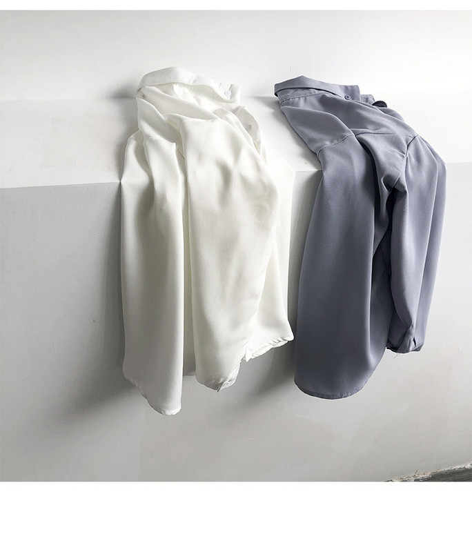 Ženske majice i bluze Boho Bijele košulje od šifona Blusas Roupa Feminina Odjeća Ženska bluza Ovratnik s ovratnikom dugih rukava