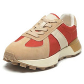 Modne ženske tenisice, protuklizna, debela podloga, pamučna cipela na vezanje, retro mješovite boje, ležerna sportska obuća