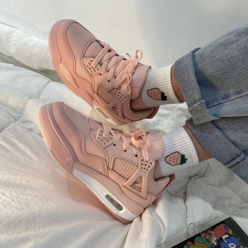 BCEBYL Proljetne i jesenske modne nove ležerne udobne cipele s debelim potplatom s okruglim prstima Ženske tenisice s plitkim ustima