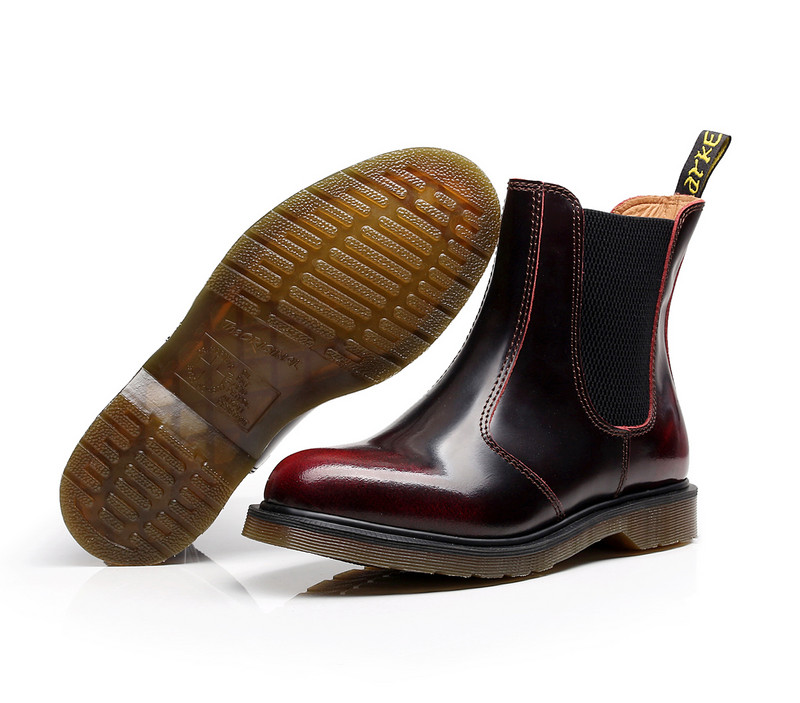 Paari vabaaja nahast saapad kevad ja sügis uued hingavad pehme tallaga meeste ja naiste mood tide saapad välitöö saapad