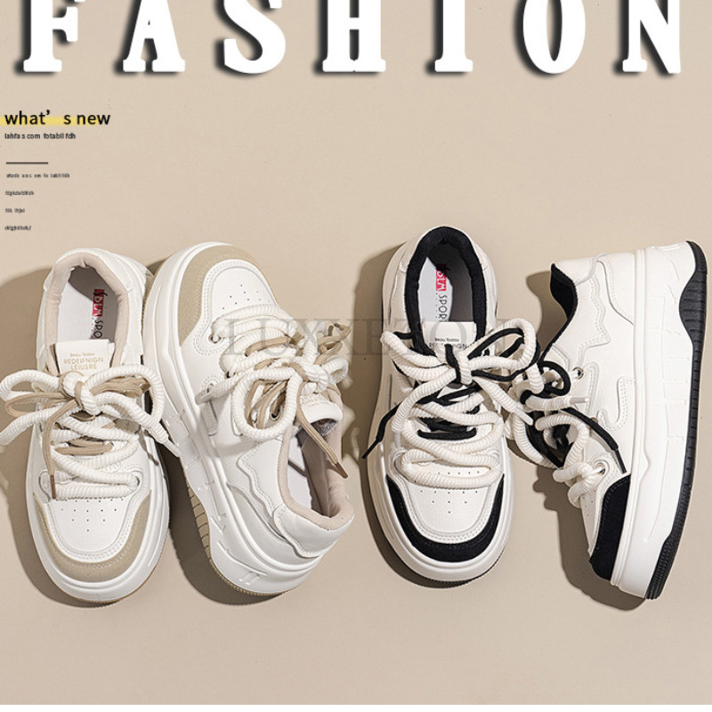 Ležerne tenisice Ženske Prozračne mrežaste svijetle na vezanje Mješovite boje Platforme Ženske cipele Ručni rad