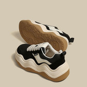 Pantofi de damă de modă pantofi cu platformă pânză unisex cuplu pantofi vulcanizați încălțăminte de primăvară pentru studenți 2023