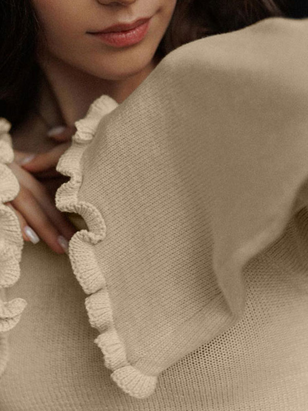 Rochie maxi tricotată de vară elegantă, cu mânecă lungă, ocazională, cu gâtul în formă de O, Rochii de plajă pentru vacanță, fără spate, pentru petrecere de seară, pentru club de noapte